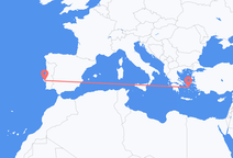 Flyrejser fra Mykonos til Lissabon