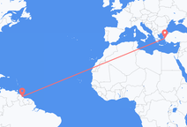 Georgetown to Izmir