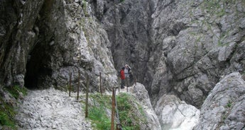 Walking Bavaria Tyrol around Mount Zugspitze