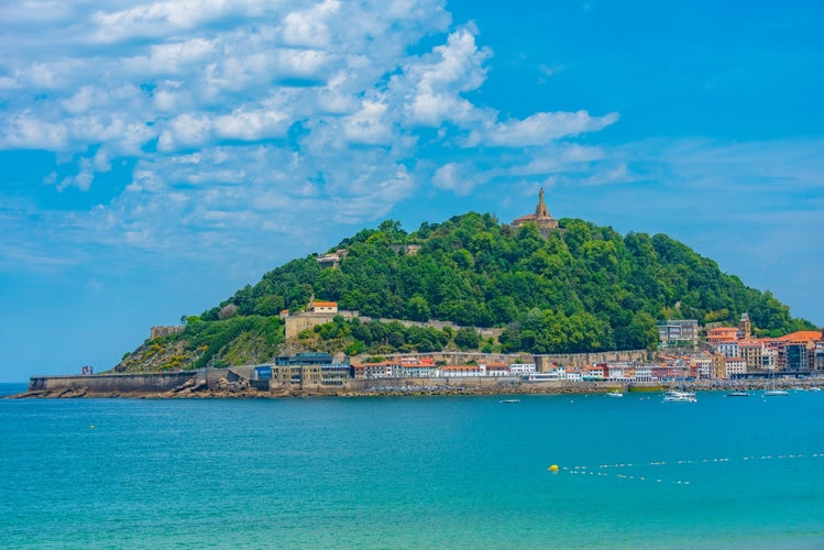 Urgull Mountain peak,San Sebastian