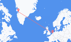 Flyrejser fra Amsterdam, Holland til Ilimanaq, Grønland