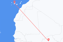 Flights from Ouagadougou to Tenerife