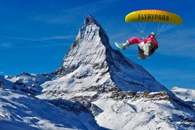 FLYMATTERHORN VIP Paragliding from Zermatt, With Matterhorn View