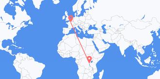 Voli dal Burundi per la Francia