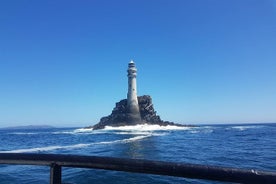 Fastnet Rockin majakka ja Cape Clear Islandin kiertue Baltimoresta. West Cork.