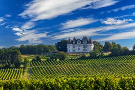 Photo of Tours aerial panoramic view. Tours is a city in the Loire valley of France.