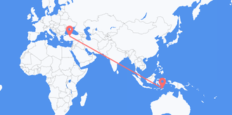 Voli da Timor Est in Turchia