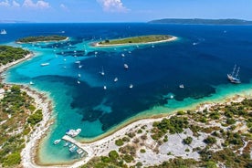 From Split: Half-Day Blue Lagoon and 3 Islands Boat Tour