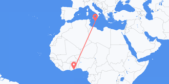 Ghana to Malta
