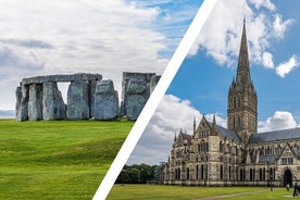 Southampton till Heathrow via valfri sevärdhet (Stonehenge, Windsor etc)