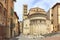 photo of view of chiesa di Santa Maria della Pieve, Arezzo, Italy.