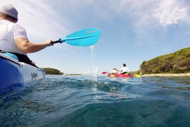 フヴァル島とパクレニ島でのプライベート半日カヤック体験