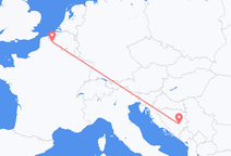 Flights from Lille to Sarajevo