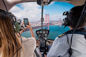 Lisbon: Helicopter Ride, Boat Trip, & Old Town Walking Tour