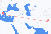 Vluchten van Faisalabad (district) naar Athene