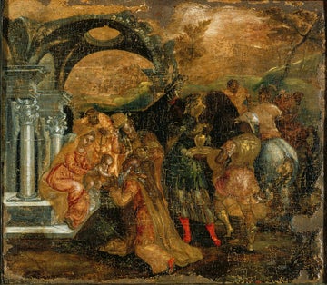 photo of Adoration of the Magi by Ioannis Permeniatis, Athens, Greece.