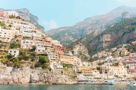 Bátferð frá Praiano eða Positano: Heildardagur á Amalfi ströndinni