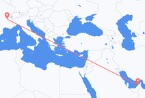 Flights from Dubai to Lyon