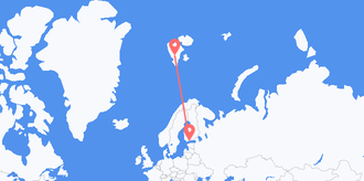 Finland to Svalbard & Jan Mayen