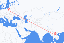 Flights from Vientiane to Warsaw