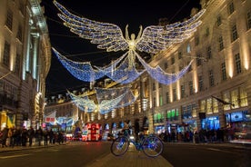 Fahrradtour durch London mit Weihnachtsbeleuchtung