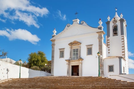Igreja Matriz church, Estoi, Algarve,Portugal.