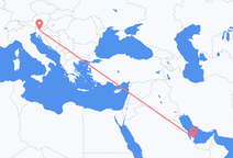 Doha to Ljubljana