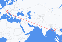 Yangon to Bologna
