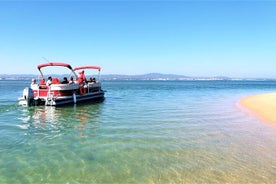 Croisière en bateau dans les îles Faro au parc naturel de Ria Formosa au départ de Faro