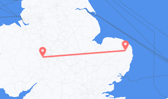 Train tickets from Brundall to Stourbridge