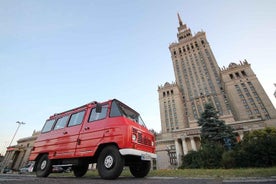 Communist Warsaw: private tour by retro minibus with hotel pickup