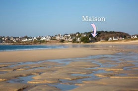 Maison à 20 mètre de la plage vue sur Mer