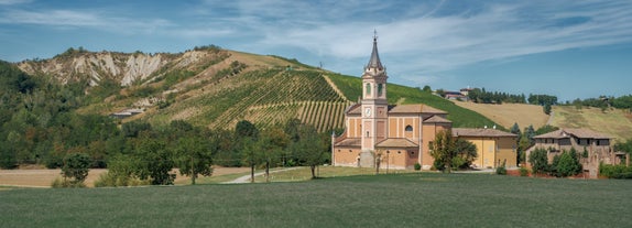 Photo of the Basilica of Santa Maria degli Angeli near Assisi in Italy.