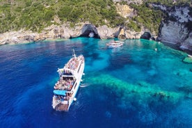 Crociera alle grotte blu di Paxos Antipaxos da Corfù