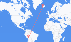 Vols de La Paz à Reykjavik