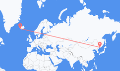Flights from Reykjavík to Vladivostok