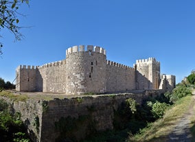 View of Ankara castle and general view of old town.