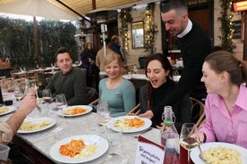 Visite gastronomique de Rome : joyaux cachés du Trastevere avec dîner et vin