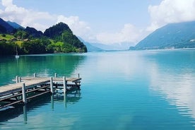 Aterrizaje forzoso en su recorrido privado por la ubicación de la película desde Interlaken