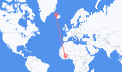 Vols d’Abidjan à Reykjavik