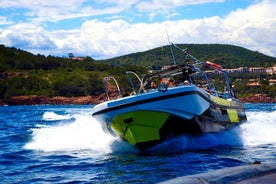 Bootsausflug von Fréjus – Calanques Estérel – 2h45