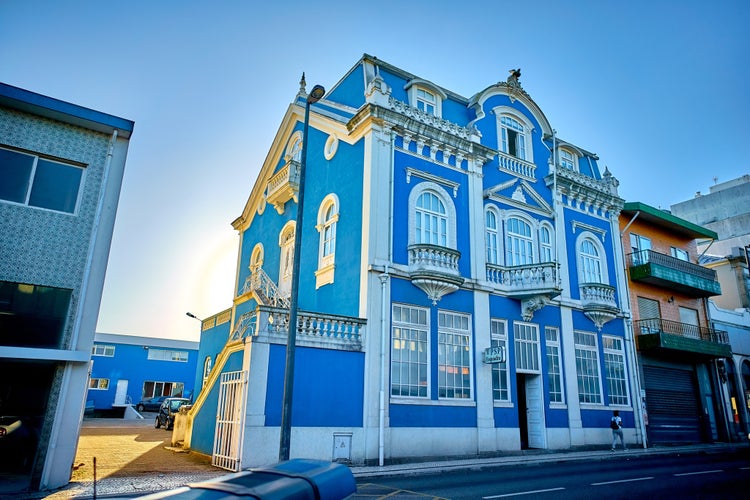 Photo of Póvoa de Varzim: Coastal gem in Portugal, known for beautiful beaches, seafood, and a rich maritime heritage. The building is the local police station.