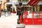 Statue of Phil Lynott outside Bruxelles, Harry Street, Dublin.