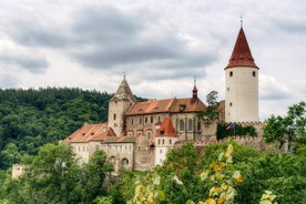 Königsschloss Krivoklat und Besuch der Glashütte mit tschechischem traditionellem Mittagessen