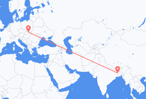 バングラデシュのラジシャヒから、スロバキアのポプラドまでのフライト
