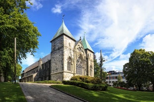 Fiskebrygga district in Kristiansand, Norway.