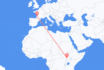 Juba to Bordeaux