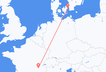 Flights from Lyon to Copenhagen