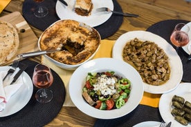 Griechischer Meze-Kochkurs und Abendessen mit Blick auf die Akropolis