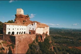 Tour ermita montes rojos de montroig con 1 copa de vino gratis